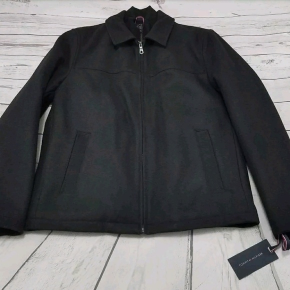 Tommy Hilfiger Other - Tommy Hilfiger Pea Coat Size Medium Wool